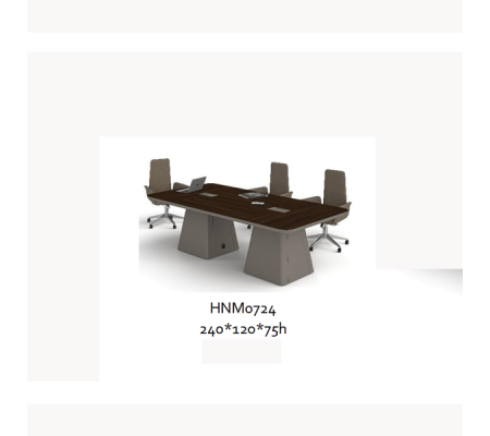 Han Vip Ofis Büro Toplantı Masası (480 cm)